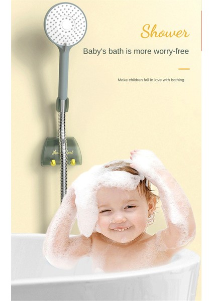 Amber Duş Başlığı Braketi Güçlü Takılabilir Güçlü Emiş Banyo Evrensel Duş Başlığı Tutucu Kendinden Yapışkanlı Duvara Montaj Ayarlanabilir (Yurt Dışından) modelleri