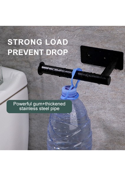 Paslanmaz Çelik B Alüminyum Yapışkanlı Tuvalet Rulo Kağıt Tutucu Organizatör Duvara Montaj Depolama Standı Mutfak Banyo No Matkap Doku Havluluk (Yurt Dışından) fırsatları