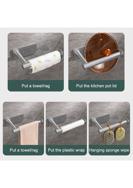 Paslanmaz Çelik B Alüminyum Yapışkanlı Tuvalet Rulo Kağıt Tutucu Organizatör Duvara Montaj Depolama Standı Mutfak Banyo No Matkap Doku Havluluk (Yurt Dışından) indirimleri