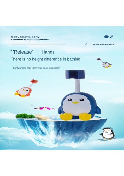 Turuncu Duş Tabanı Delme Yok Karikatür Duş Başlığı Tutucu Evrensel Ayar Duş Braketi Banyo Depolama Banyo Braketi (Yurt Dışından) fırsatları