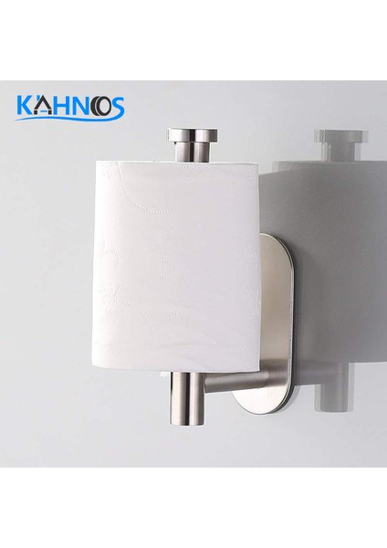 Gümüş Kendinden Yapışkanlı Paslanmaz Çelik Tuvalet Rulo Kağıt Tutucu Organizatörler Bar Havlu Halka Ray Rafı Sondajsız Tuvalet Aksesuarları (Yurt Dışından) fiyatları