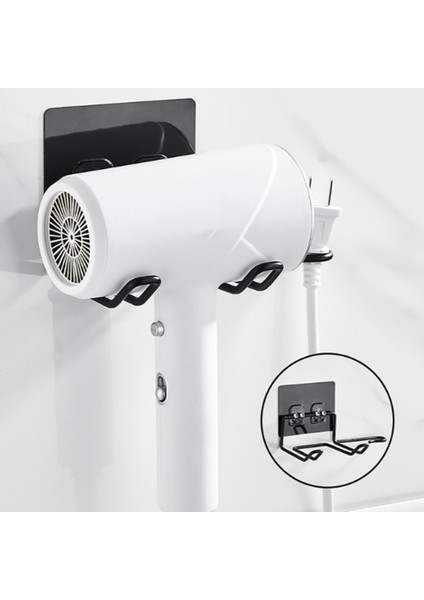 Şeffaf Saç Kurutma Makinesi Tutucu Raf Duvara Monte Saç Düzleştirici Kurutma Makinesi Tutucular Banyo Organizatör Depolama Raf Raf Banyo Aksesuarları (Yurt Dışından) fiyatları