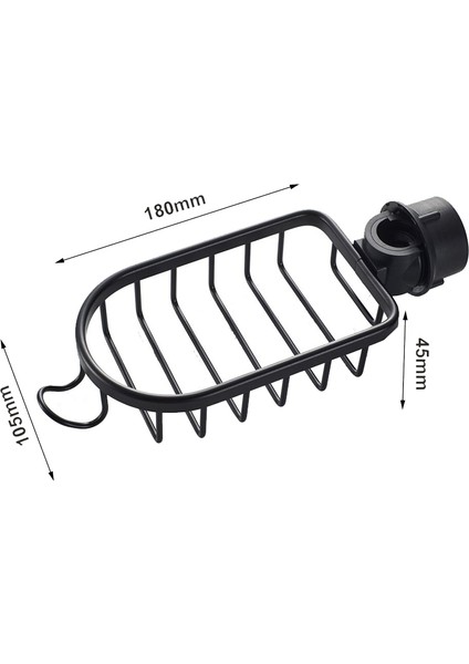 2 Adet Siyah Banyo Mutfak Rafları Depolama Sepeti Köşe Depolama Tutucu Raflar Tek Katmanlı Organizatör Şampuan Sabun Duş Depolama Rafı (Yurt Dışından) modelleri