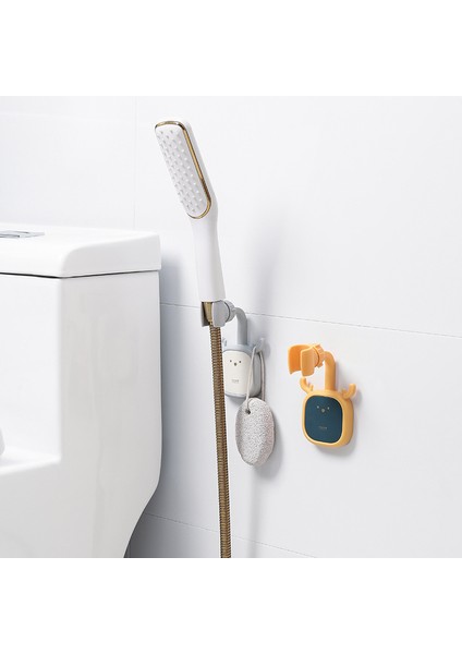 Sarı Mavi Ayarlanabilir Duş Başlığı Tutucu Banyo Vantuz El Duş Başlığı Tutucu Montaj Braketi Plasticabs El Temizleyici Tutucu (Yurt Dışından) indirimleri