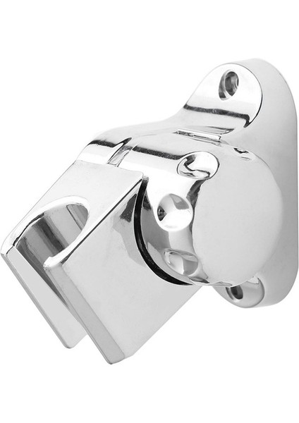 Gümüş Banyo Duş Tutucu 30 ° Ayarlanabilir Duş Başlığı Tutucu Duvara Monte El Duş Başlığı Braketi Ev Banyo Aksesuarları Için (Yurt Dışından)