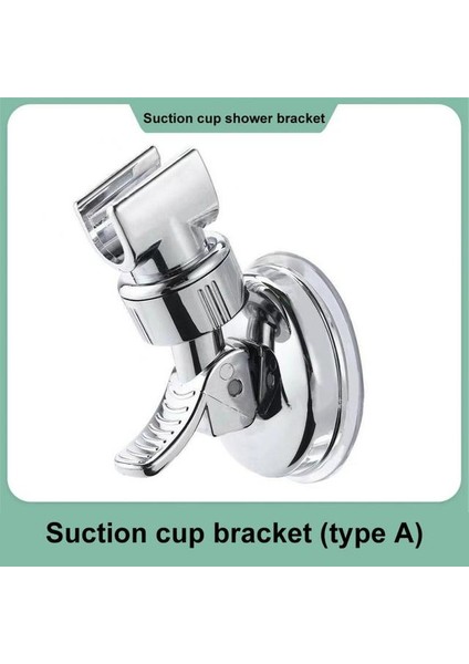 1 Adet Evrensel Ayarlanabilir Duş Başlığı Tutucu Vantuz Tutucu Tam Kaplama Duş Rayı Kafa Tutucu Banyo Braketi Istikrarlı Rotasyon (Yurt Dışından)