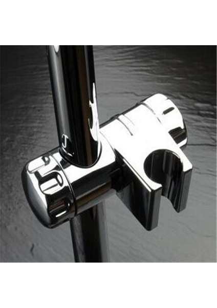 Gri-B 22-25MM Banyo Aksesuarları Evrensel 22 ~ 25MM Abs Plastik Duş Slayt Raylı Bar Tutucu Ayarlanabilir Kelepçe Tutucu Braketi Değiştirme (Yurt Dışından)