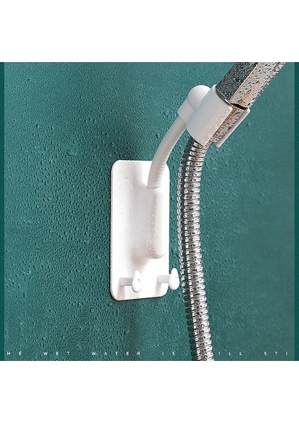 Yeşil 360 Derece Duş Başlığı Tutucu Ayarlanabilir Duş Başlığı Braketi 2 Kanca Standı Duvara Monte El Duş Başlığı Tutucu (Yurt Dışından) fırsatları