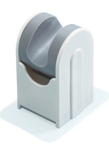 Beyaz Duş Başlığı Braketi Duvara Monte Ayarlanabilir Delikli Olmayan Duş Başlığı Tabanı Ev Banyo Sabit Duş Başlığı Destek Çerçevesi (Yurt Dışından)