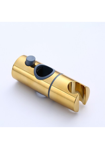 Fırçalanmış Duş Başlığı Tutucular Siyah Abs Yedek Banyo Duş Rayı Kafa Kaydırıcı Tutucu Ayarlanabilir Braket Raf Çubuğu 24 mm Malzeme (Yurt Dışından) fırsatları