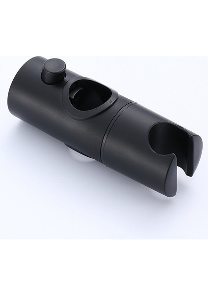 Fırçalanmış Duş Başlığı Tutucular Siyah Abs Yedek Banyo Duş Rayı Kafa Kaydırıcı Tutucu Ayarlanabilir Braket Raf Çubuğu 24 mm Malzeme (Yurt Dışından) indirimleri