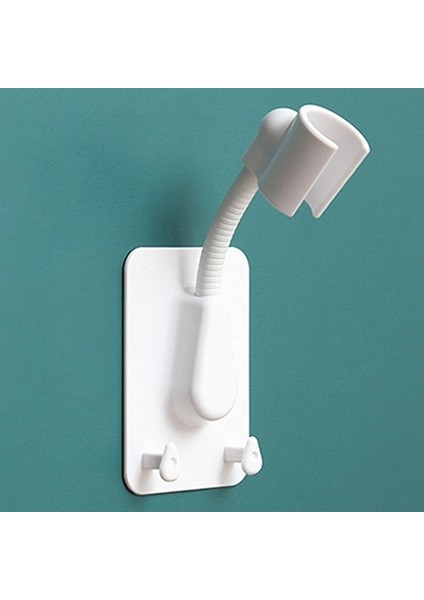 Wt 1 Adet Evrensel Duş Başlığı Braketi Tutucu Banyo Aksesuarları 360 Derece Ayarlanabilir Yumruksuz Duş Başlığı Braketi Standı Tutucu (Yurt Dışından)