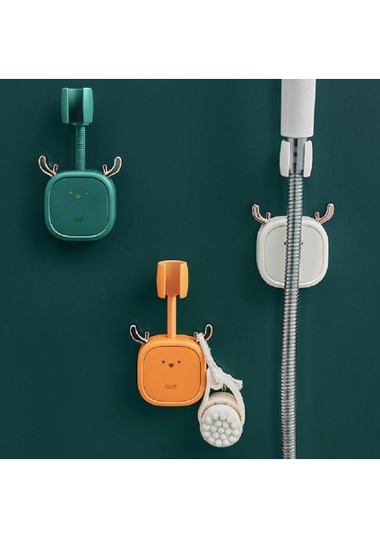 B1 Vantuz Duş Tutucu Ayarlanabilir Duş Başlığı Tutucu Evrensel Banyo Braketi Meme Tabanı Standı Yumruksuz 360° Dönme 1 Adet (Yurt Dışından) indirimleri