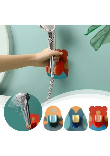 C Duş Başlığı Tutucu Hiçbir Delme Kendinden Yapışkanlı Duş Başlığı Sabitleme Braketi Evrensel Depolama Raf Tutucu Banyo Aksesuarları (Yurt Dışından) fiyatları