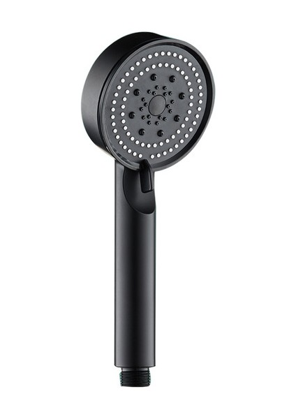 P13-BLACK Zhangji 5 Mod Ayarlanabilir Abs Duş Başlığı Yüksek Basınçlı Su Tasarruflu Duş Başlığı Banyo Memesi Aksesuarları (Yurt Dışından)