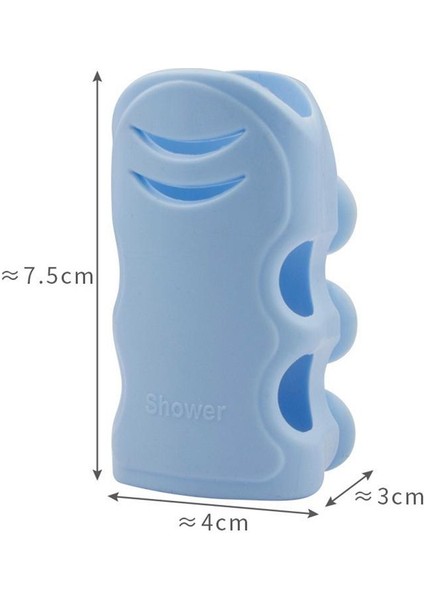BLUE1PCS Duş Başlığı Tutucu Yeniden Kullanılabilir Dayanıklı Vantuz Duş Braketi Montaj Banyo Duvar Rafı Standı Ev Banyo Aksesuarları (Yurt Dışından) indirimleri