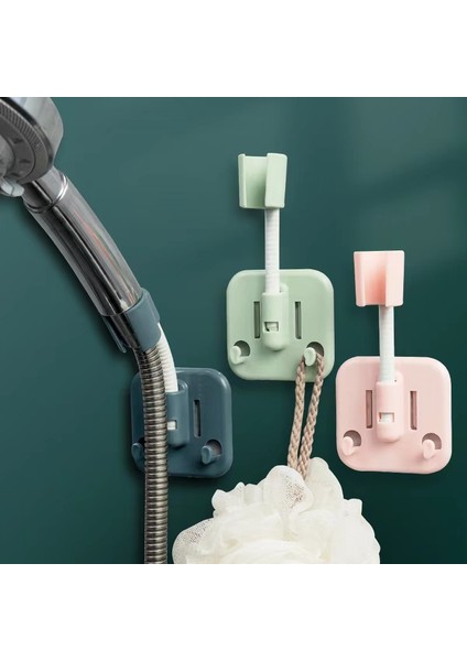 1 Adet Yeşil Tutucu 1 Adet 360 Dönme Standı Kancalı Duş Tutucu Için Yumruksuz Braket Taban Armatürleri Banyo Aksesuarları Için Su Geçirmez Güçlü (Yurt Dışından) fiyatları