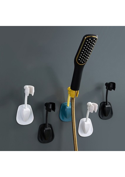Siyah Duş Braketi Yumruksuz Su Isıtıcı Braketi Evrensel Sallayarak Kafa Banyo Duş Seti Vantuz Sabit Koltuk (Yurt Dışından) indirimleri