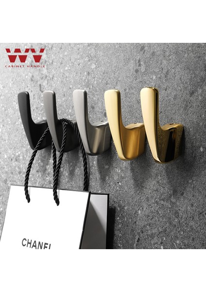 C-Altın Fırçalanmış Wv Modern Duvar Asılı Elbise Askısı Yatak Odası Bornoz Oturma Salonu Ceket Askısı Bornoz Askısı Havlu Askısı Banyo Aksesuarları (Yurt Dışından) fırsatları