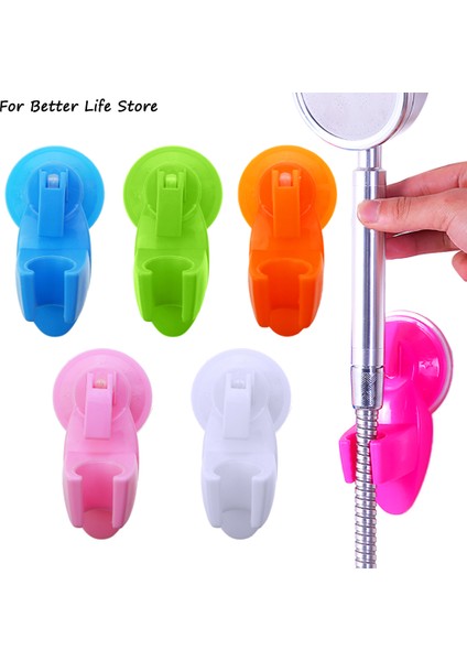 GJ-300 A Mavi Diğer 1pc 40G Banyo Kalınlaştırma Güçlü Takılabilir Duş Başlığı Tutucu Hareketli Braket Güçlü Emme Koltuk Aynası Anti Düşme (Yurt Dışından)