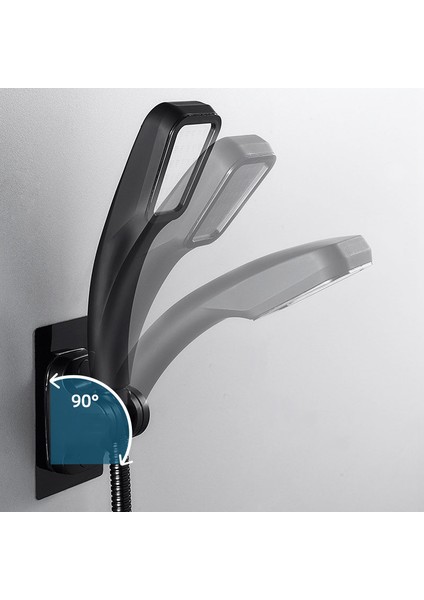 Stil 5 Vantuz Duş Tutucu Ayarlanabilir Duş Başlığı Tutucu Memesi El Tutucu Yumruksuz 90 Derece Dönme Duş Braketi (Yurt Dışından) indirimleri