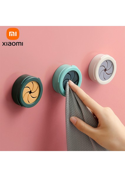 Gökyüzü Mavi Xiaomi Mijia Yumruksuz Havlu Fiş Tutucu Max Banyo Depolama Askı Havlu Saklama Yıkama Bezi Klip Banyo Mutfak Alet (Yurt Dışından)