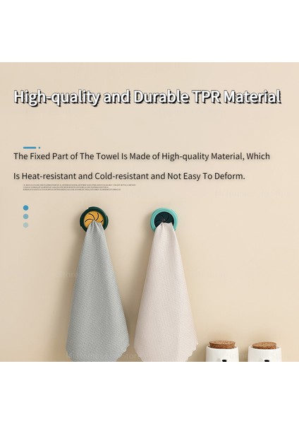 Gökyüzü Mavi Xiaomi Mijia Yumruksuz Havlu Fiş Tutucu Max Banyo Depolama Askı Havlu Saklama Yıkama Bezi Klip Banyo Mutfak Alet (Yurt Dışından)