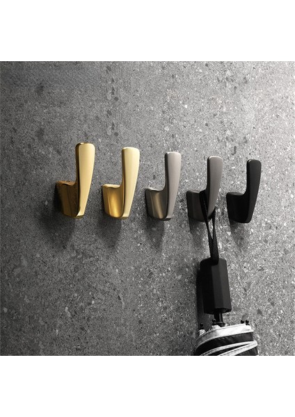 Fırçalanmış Altın 1 Adet Işık Lüks Altın Duvar Asılı Tek Elbise Askısı Yatak Odası Oturma Salonu Ceket Bornoz Askısı Banyo Havlu Kancası Tutucu (Yurt Dışından) indirimleri