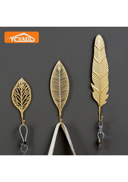 Stil 7 Yaprak Kanca Metal Duvar Elbise Askısı Ev Dekorasyon Tek Askılar Duvar Elbise Kancaları Ceket Şapka Asma Kancaları Mobilya Donanım (Yurt Dışından) modelleri