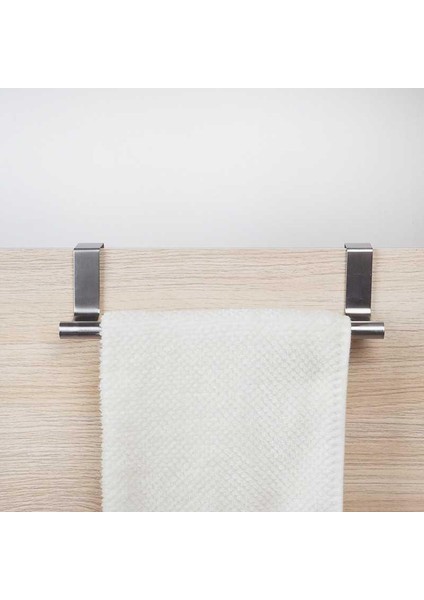 Büyük 36.3 cm Paslanmaz Çelik Banyo Havlu Tutucu Raf Standı Bar Dolabı Kapı Asılı Tutucu Organizatör Standı Ev Mutfak Aksesuarları (Yurt Dışından)