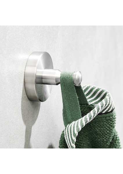 G Paslanmaz Çelik Duvar Kanca Banyo Mutfak Ceket Askısı Havlu Kancaları Duş Daire SUS304 Kumaş Kanca Banyo Askısı (Yurt Dışından)