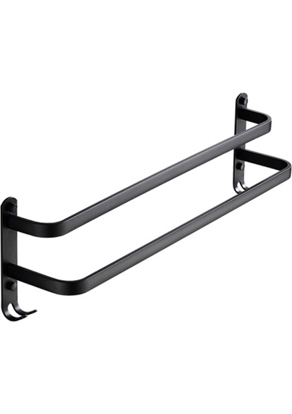 Tek Atış Banyo Havlu Çubuğu Banyo Havlusu Raf Tutucu Alüminyum Alaşımlı Havlu Askısı Depolama Dropshipping (Yurt Dışından) indirimleri