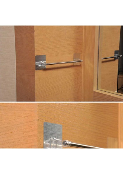P82D11AG200706 P82D Basit Havlu Bar Banyo Depolama Raf Duvara Monte Havluluk Paslanmaz Çelik Havlu Askısı Su Geçirmez Organizatör (Yurt Dışından) fırsatları