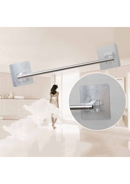 P82D11AG200706 P82D Basit Havlu Bar Banyo Depolama Raf Duvara Monte Havluluk Paslanmaz Çelik Havlu Askısı Su Geçirmez Organizatör (Yurt Dışından) indirimleri