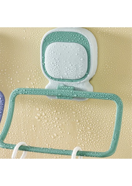 Gri Mavi Hijyen Havlu Askısı Su Geçirmez ve Neme Dayanıklı Kazara Takılmayı Önleyen Delikli Olmayan Havlu Halkası Sıkıca Havlu Kancası (Yurt Dışından) modelleri