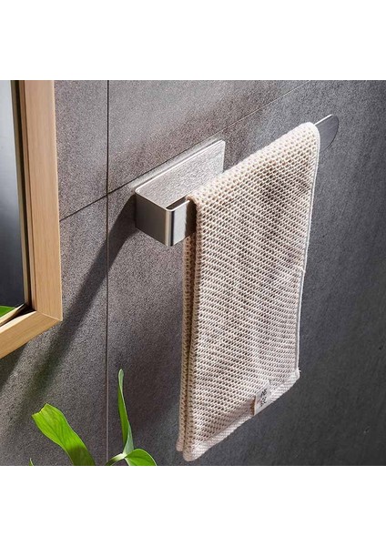 Stil 5 Paslanmaz Çelik Banyo Havlu Tutucu El Havlusu Bar Hiçbir Delme Asılı Organizatör Havlu Halkası Mutfak Banyo Aksesuarları (Yurt Dışından) fiyatları
