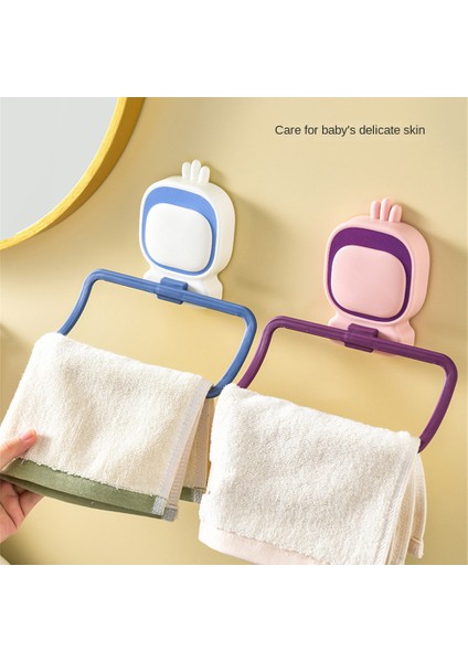 Mor Hijyen Havlu Askısı Su Geçirmez ve Neme Dayanıklı Kazara Takılmayı Önleyen Delikli Olmayan Havlu Halkası Sopa Sıkıca Havlu Kancası (Yurt Dışından) fiyatları