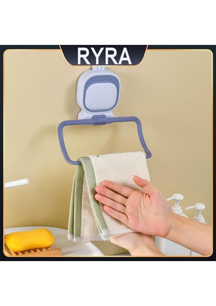 Mor Hijyen Havlu Askısı Su Geçirmez ve Neme Dayanıklı Kazara Takılmayı Önleyen Delikli Olmayan Havlu Halkası Sopa Sıkıca Havlu Kancası (Yurt Dışından) fırsatları