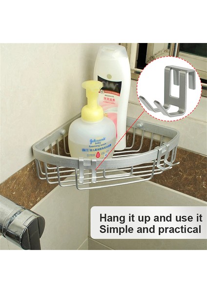 1 Adet 1 Adet Uzay Alüminyum Kapı Kanca H Şekli Asılı Mutfak Banyo Depolama Rafı Duş Havlu Çantası Sofra Organize Donanım (Yurt Dışından) fırsatları