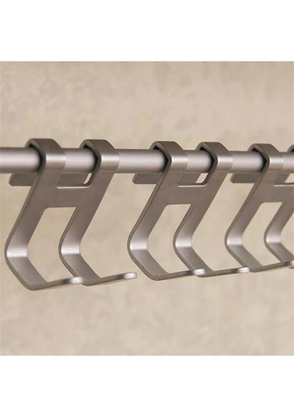 1 Adet 1 Adet Uzay Alüminyum Kapı Kanca H Şekli Asılı Mutfak Banyo Depolama Rafı Duş Havlu Çantası Sofra Organize Donanım (Yurt Dışından) indirimleri