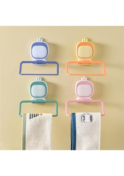 Pembe Su Geçirmez ve Neme Dayanıklı Delici Olmayan Ev Braketi Aksesuarları Nefes Alabilir Düz Renk Havlu Askısı Havalandırma (Yurt Dışından) modelleri