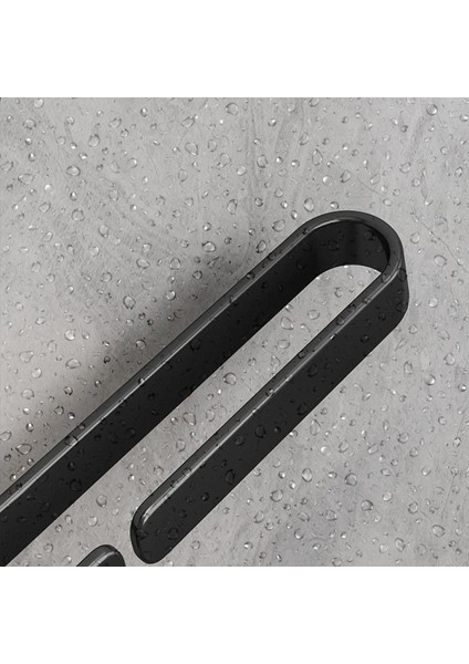30 cm Havlu Rafları Alüminyum Alaşımlı Moda Basit Banyo Mutfak Askısı Havlu Çubuk Duvar Rafı Yerden Tasarruf Su Geçirmez Duvar Asılı Tip (Yurt Dışından) indirimleri