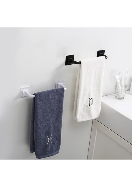 Siyah 1 Adet Kendinden Yapışkanlı Havlu Çubuk Havlu Çubuğu Duvara Sopa Banyo Havlusu Tutucu Banyo Aksesuarları Düz Pürüzsüz Yüzeyler Için Karo Cam (Yurt Dışından) fiyatları