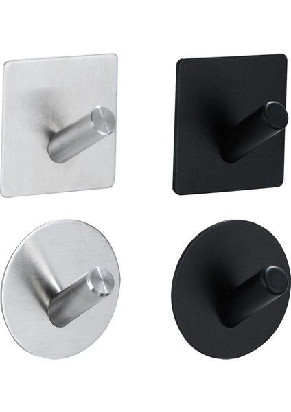 B2 Paslanmaz Çelik Havlu Askısı Banyo Donanım Hiçbir Delme Sopa Kanca Havlu Kancası Banyo Havlu Tutucu Banyo Aksesuarları (Yurt Dışından) indirimleri