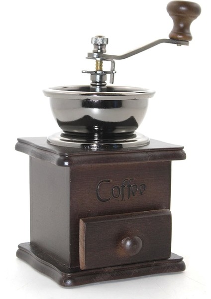 Ahşap Kahve Değirmeni