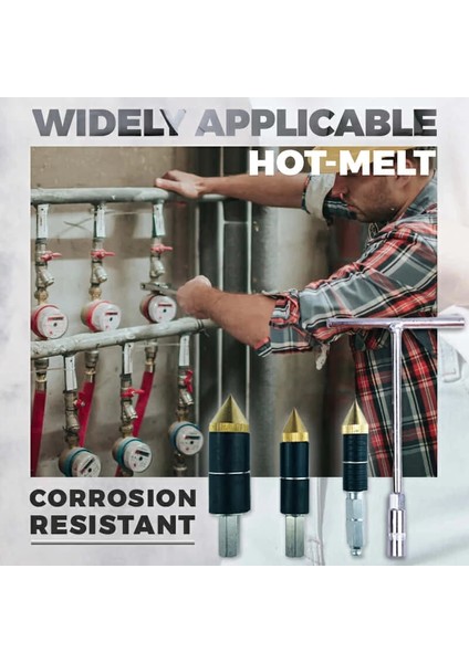 Stil 2 50 Evrensel Sıcakta Eriyen Su Durdurma Pimi Tüneller Için Paslanmaz Çelik Kilitleme Altıgen Su Durdurma Pimi Banyo Tamir Sıhhi Tesisat Aracı (Yurt Dışından) fırsatları