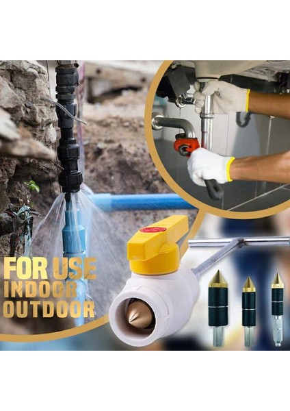 1 Takım A 50 Sıcakta Eriyen Su Durdurma Pimi Tüneller Için Paslanmaz Çelik Kilitleme Altıgen Su Durdurma Pimi Mutfak Banyo Tamir Sıhhi Tesisat Aracı (Yurt Dışından) fırsatları