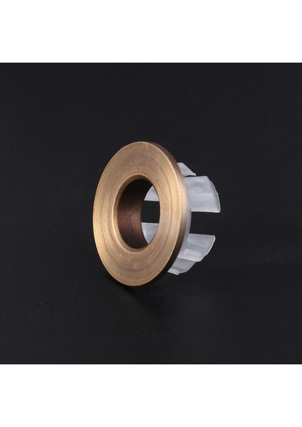 Kahverengi 50 Banyo Havzası Lavabo Taşma Kapağı Altı Metrelik Yuvarlak Ekleme Krom Halka Delik Kapağı (Yurt Dışından) fırsatları