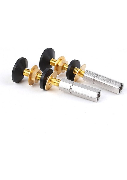 Temel 50 2 Adet Klozet Cıvata Seti, Ekstra Uzun Kilitleme Somunları ile Evrensel Ağır Hizmet Paslanmaz Çelik Kauçuk Yıkayıcılar Contalar (Yurt Dışından) indirimleri