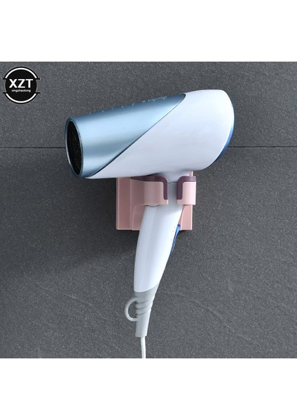 Beyaz Saç Kurutma Makinesi Tutucu Duvara Monte Banyo Organizatör Stand Rafı Depolama Rafı Aksesuar Kablo Askısı Depolama Rafı Ev Için (Yurt Dışından)